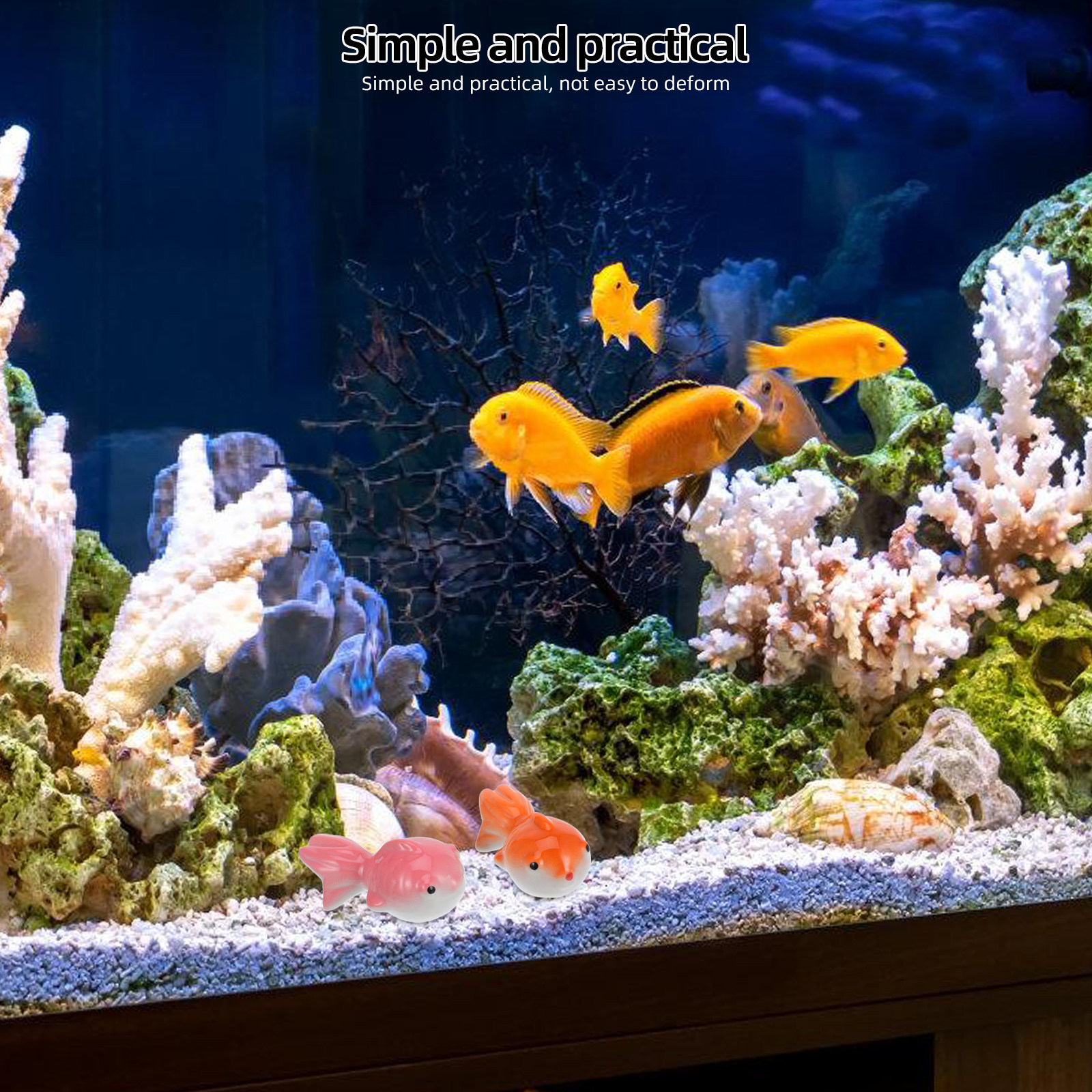 Aquarium Fish Usa - Floating Ceramic for Pond Aquarium Decor