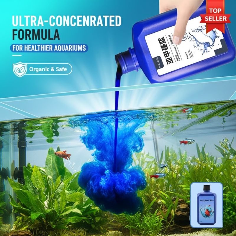 Aquarium Fish Quality - Aquarium Methylene Blue Liquid Treatment for