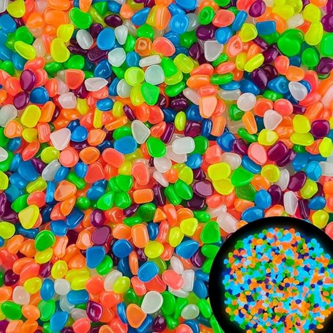 Aquarium Fish Types - 500Pcs Glow in The Dark Garden