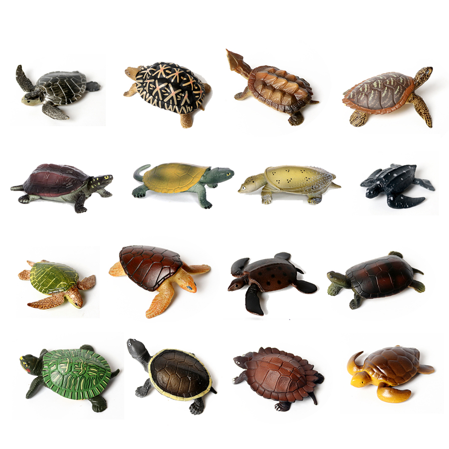 Aquarium Fish Types - Realistic Miniatures Marine Life Sea Turtle
