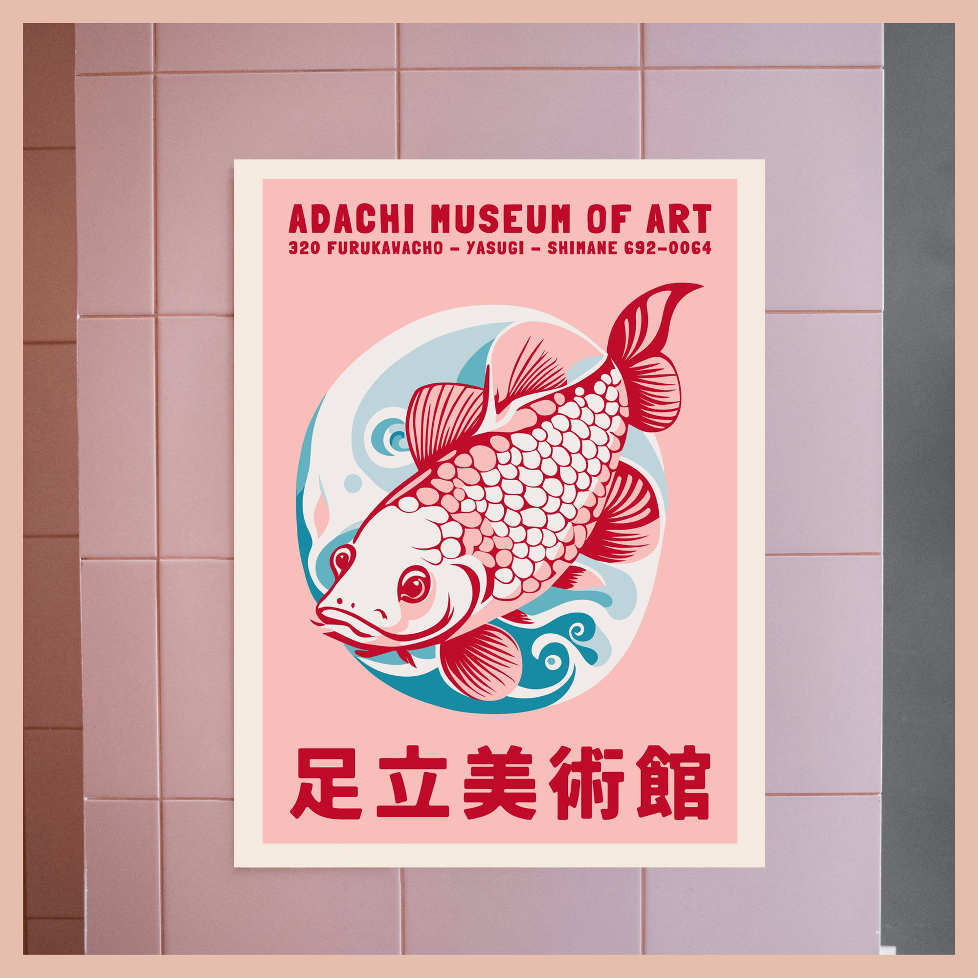 Retro Abstract Cartoon Japanes - Aquarium Fish Japanese reseña y precio