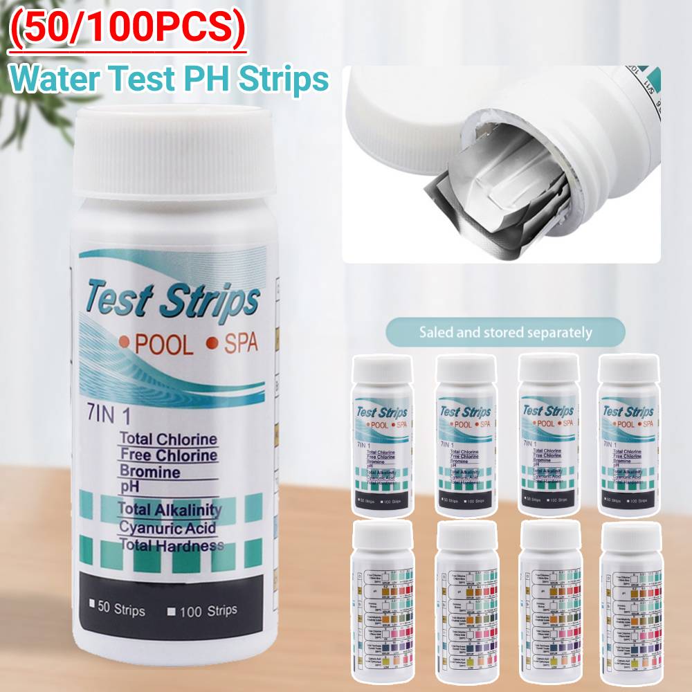 50/100PCS Water Test PH Strips - Aquarium Fish Quality reseña y precio