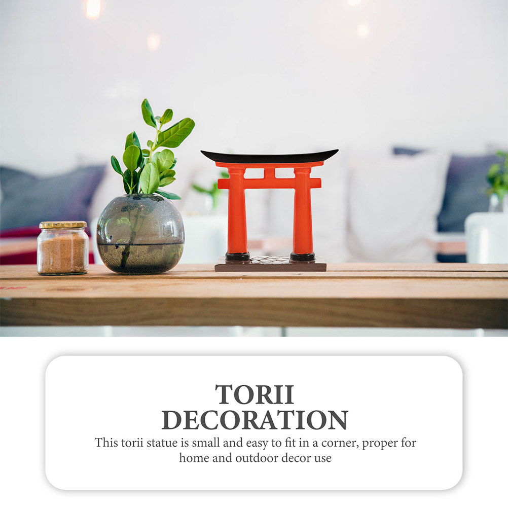 2Pcs Japanese Torii Gate Minia - Aquarium Fish Japanese reseña y precio