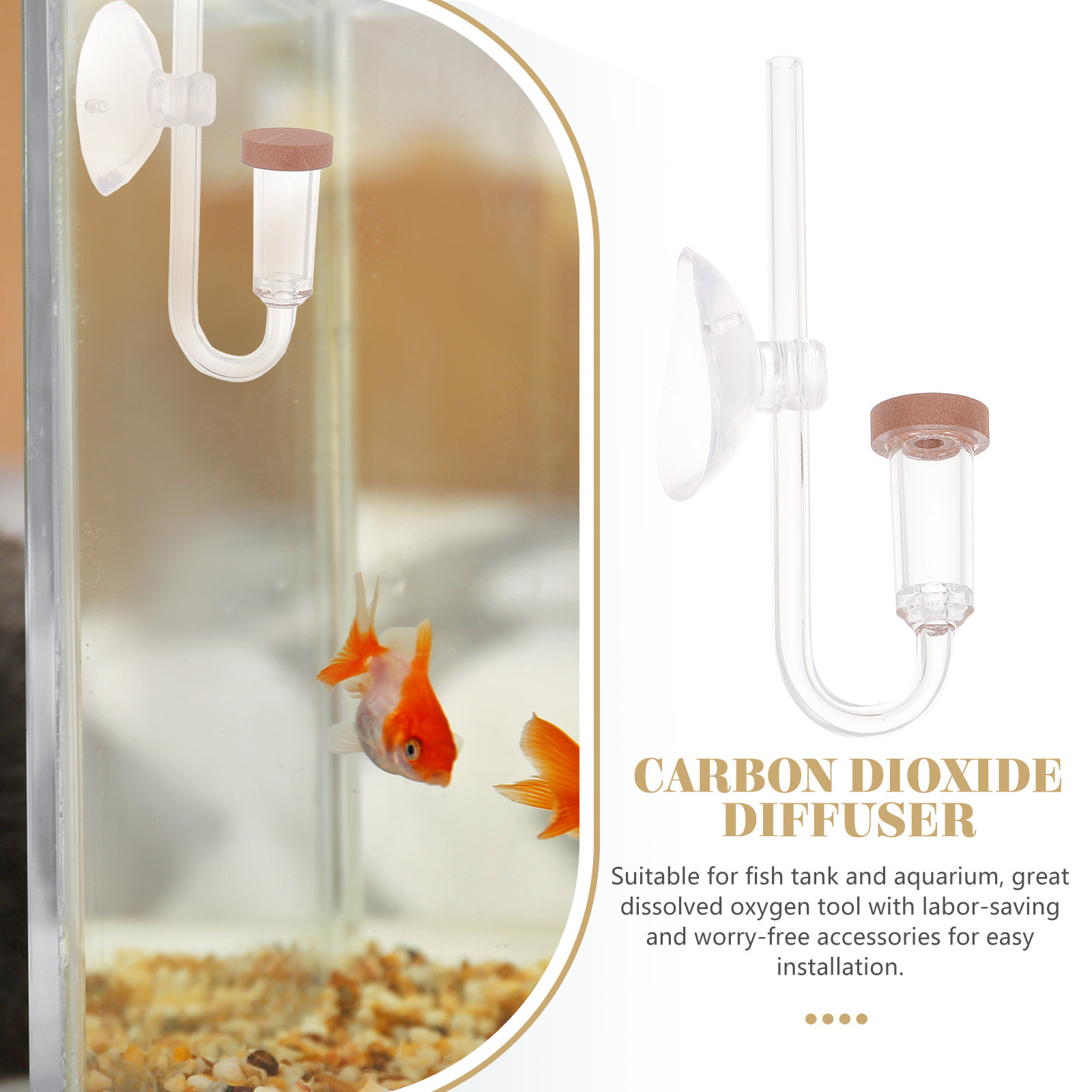 Fish Tank Co2 Diffuser Acrylic - Aquarium Fish Rate reseña y precio