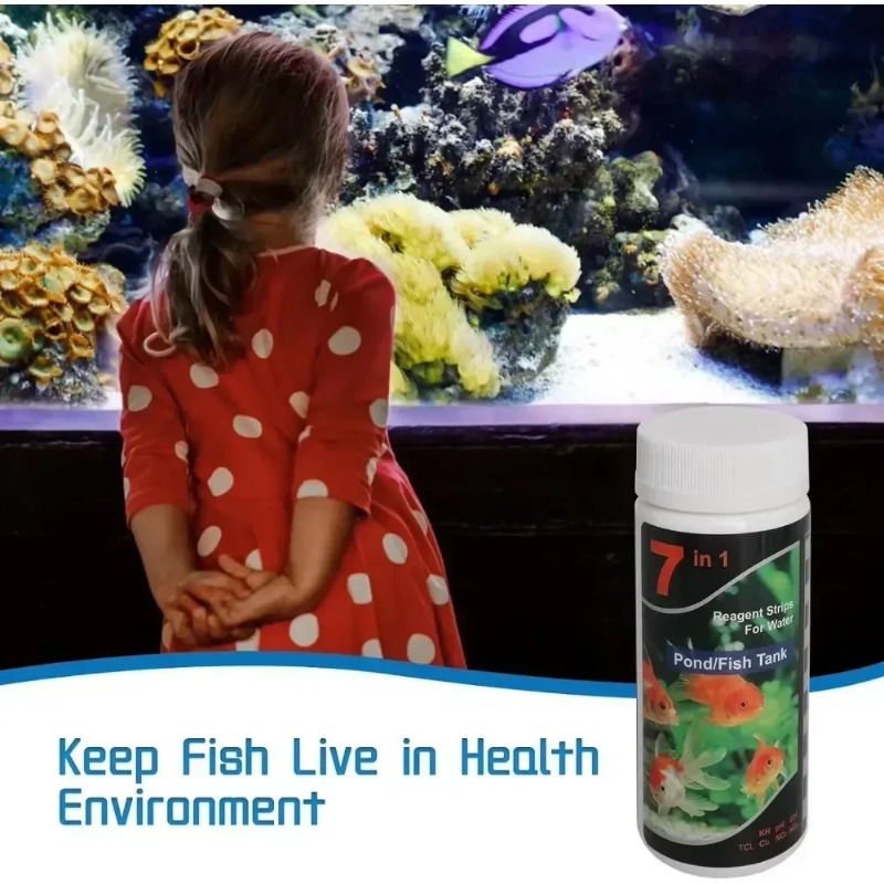 Aquarium Test Strip  Freshwate - Aquarium Fish Quality reseña y precio