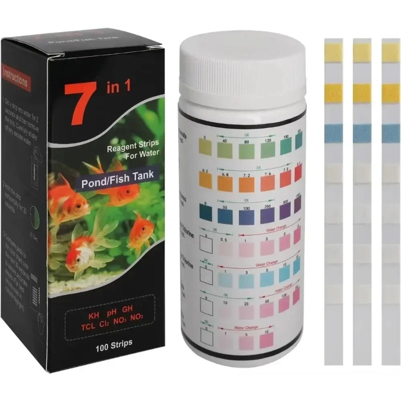 Aquarium Test Strip  Freshwate - Aquarium Fish Quality reseña y precio