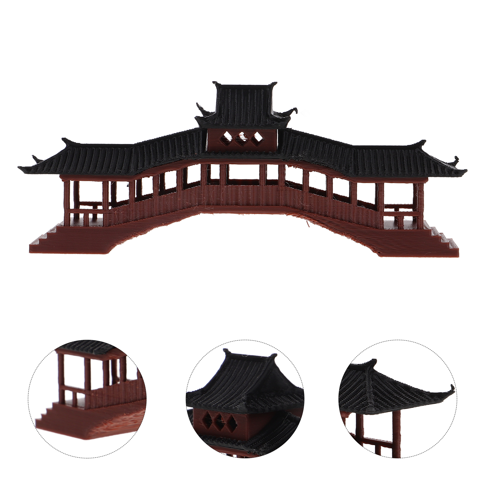 Mini Plastic Pavilion Statue M - Aquarium Fish Names reseña y precio