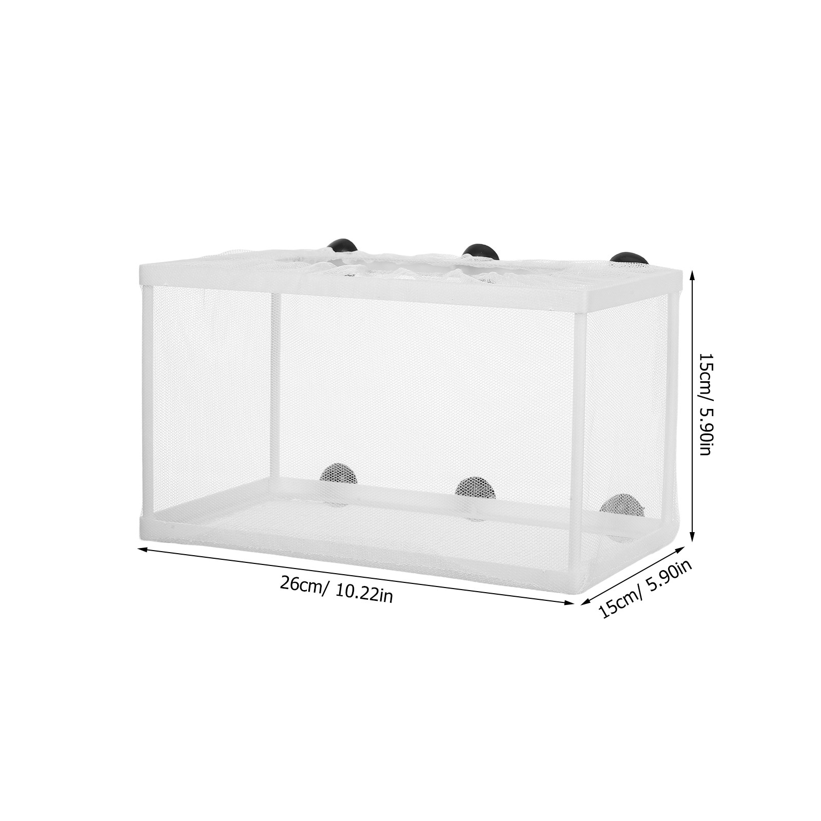 Fish Net Breeding Hatchery Box - Aquarium Fish Rate reseña y precio
