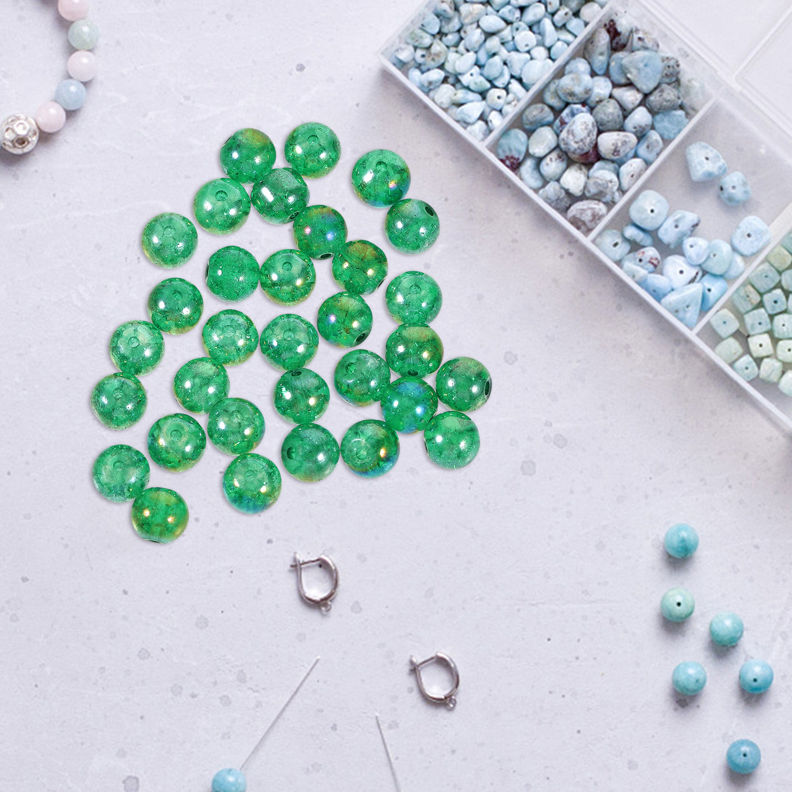 50Pcs Aquarium Glass Beads Dec - Aquarium Fish Usa reseña y precio