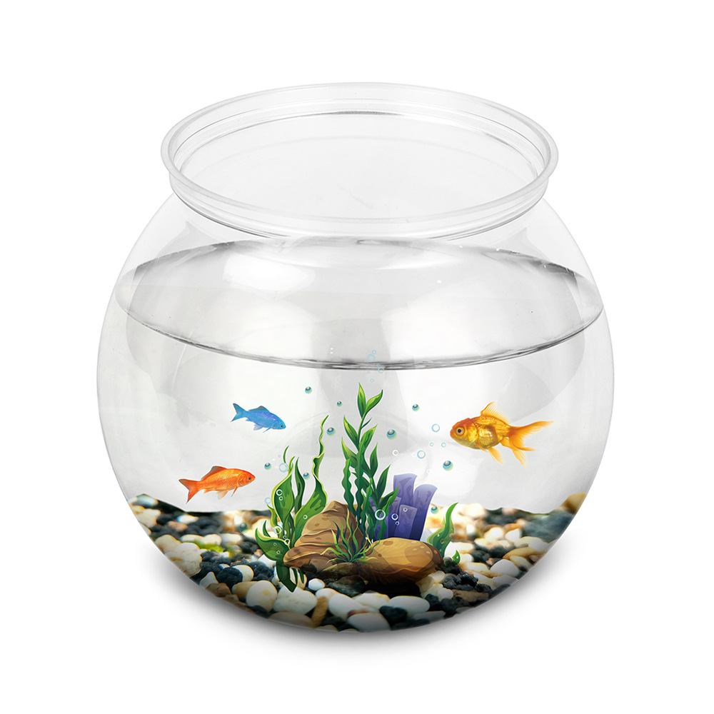 Fish Bowl Plastic L M S Sizes  - Aquarium Fish For Sale reseña y precio