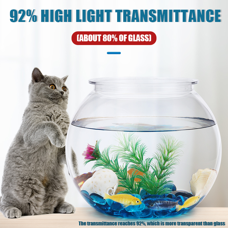 Fish Bowl Plastic L M S Sizes  - Aquarium Fish For Sale reseña y precio