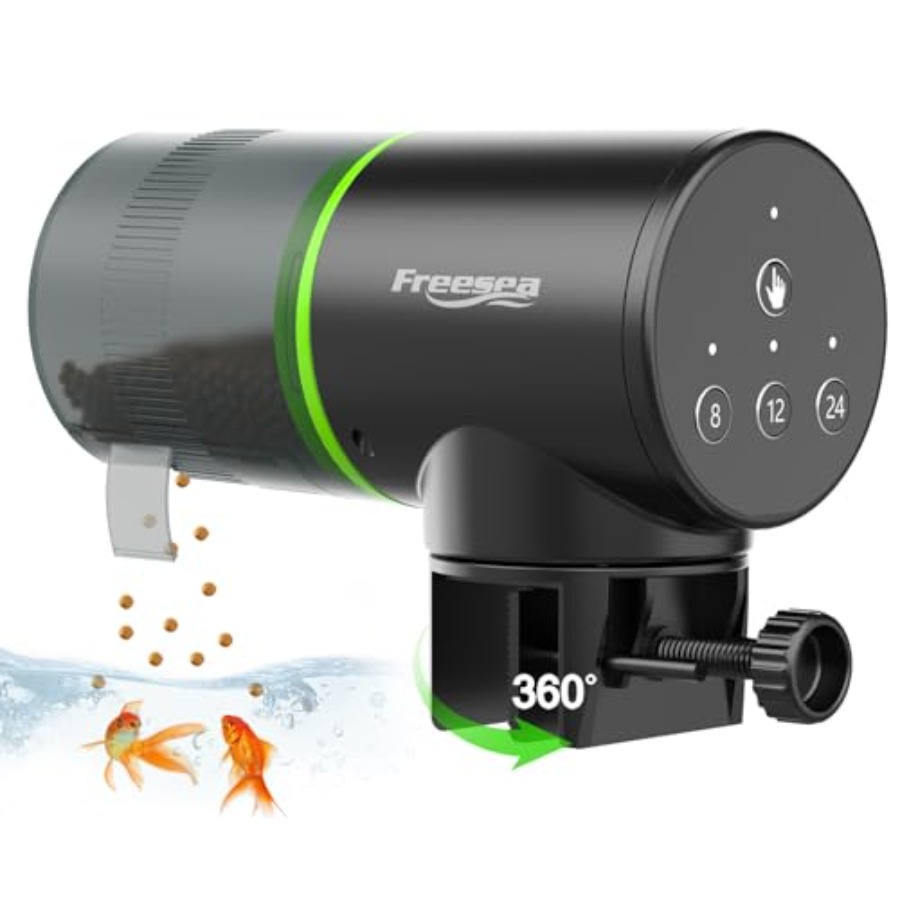 【Spot goods】Automatic Fish Fee - Aquarium Fish Usa reseña y precio