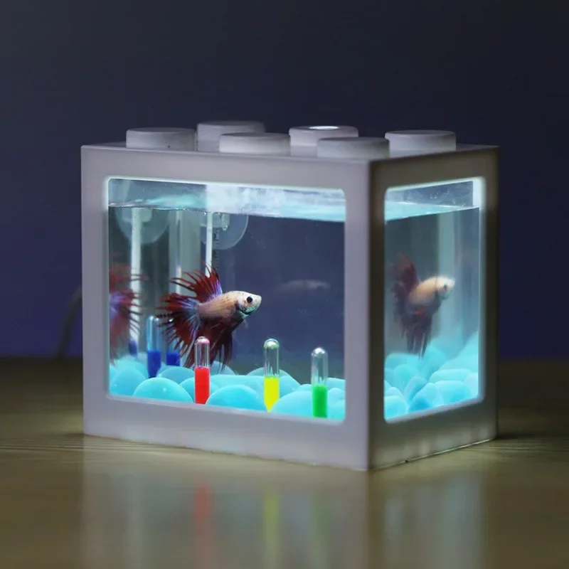 USB Illuminated Small Fish Tan - Aquarium Fish For Sale reseña y precio