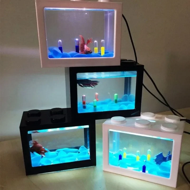 USB Illuminated Small Fish Tan - Aquarium Fish For Sale reseña y precio