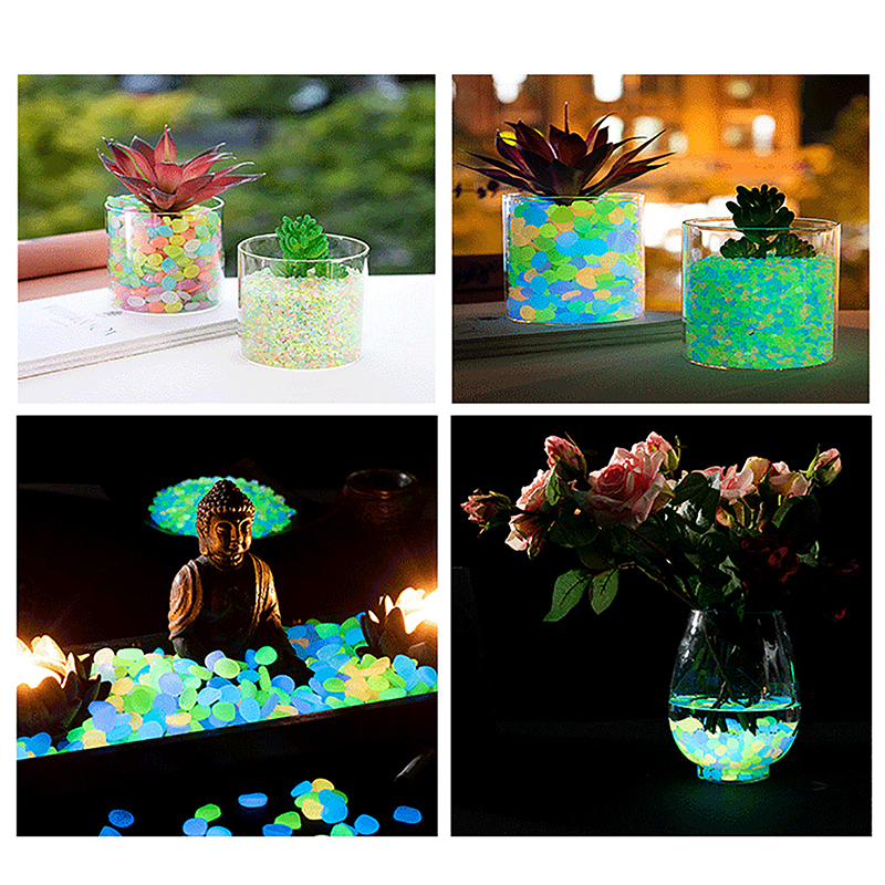 C 100pcs Garden Decor Luminous - Aquarium Fish That Glow In The Dark reseña y precio