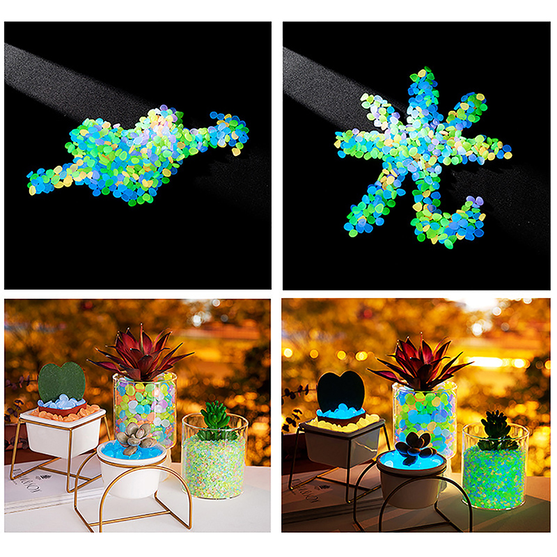 C 100pcs Garden Decor Luminous - Aquarium Fish That Glow In The Dark reseña y precio