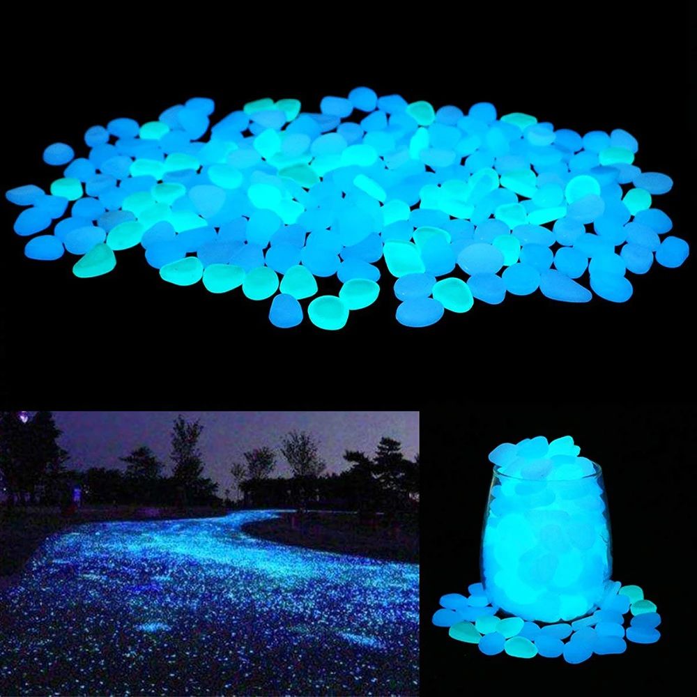 Glow Rocks 100/300Pcs Glow in  - Aquarium Fish That Glow In The Dark reseña y precio
