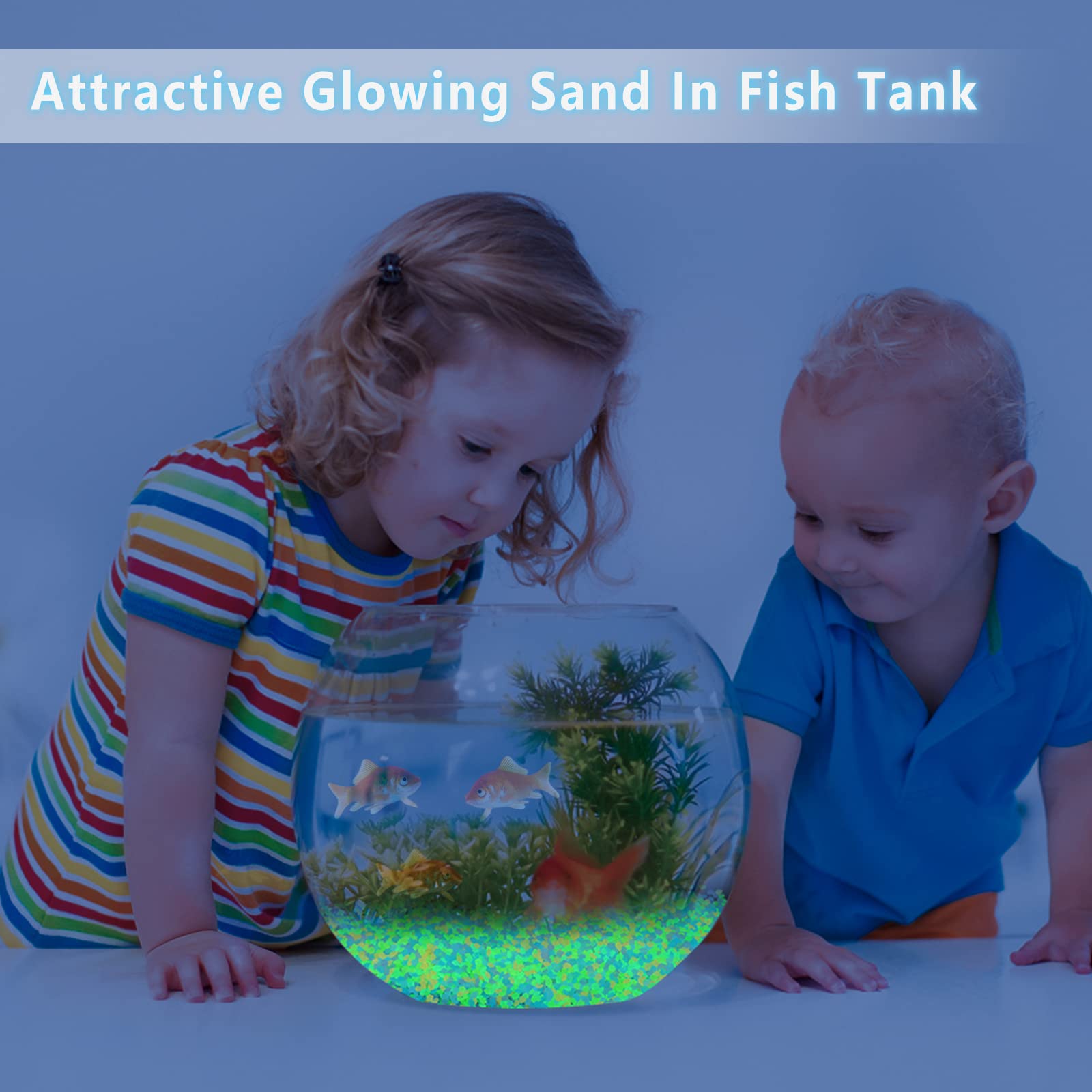 1000Pcs Luminous Sand Glow In  - Aquarium Fish Names reseña y precio