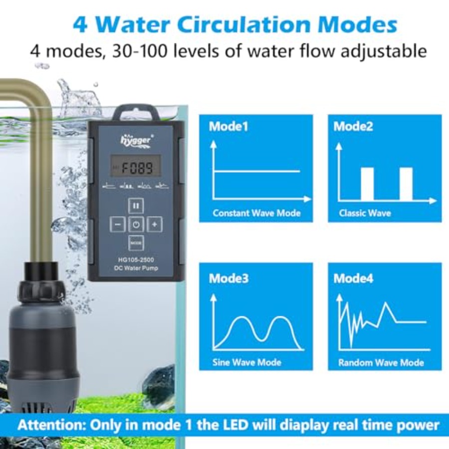 Aquarium water pump for fish t - Aquarium Fish Rate reseña y precio