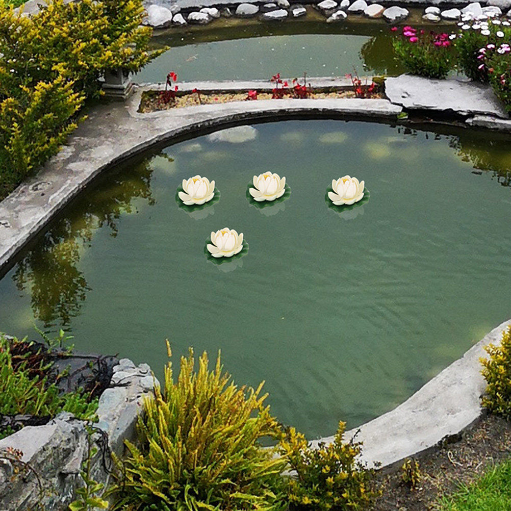 6Pcs Artificial Lotus Flower D - Aquarium Fish Usa reseña y precio