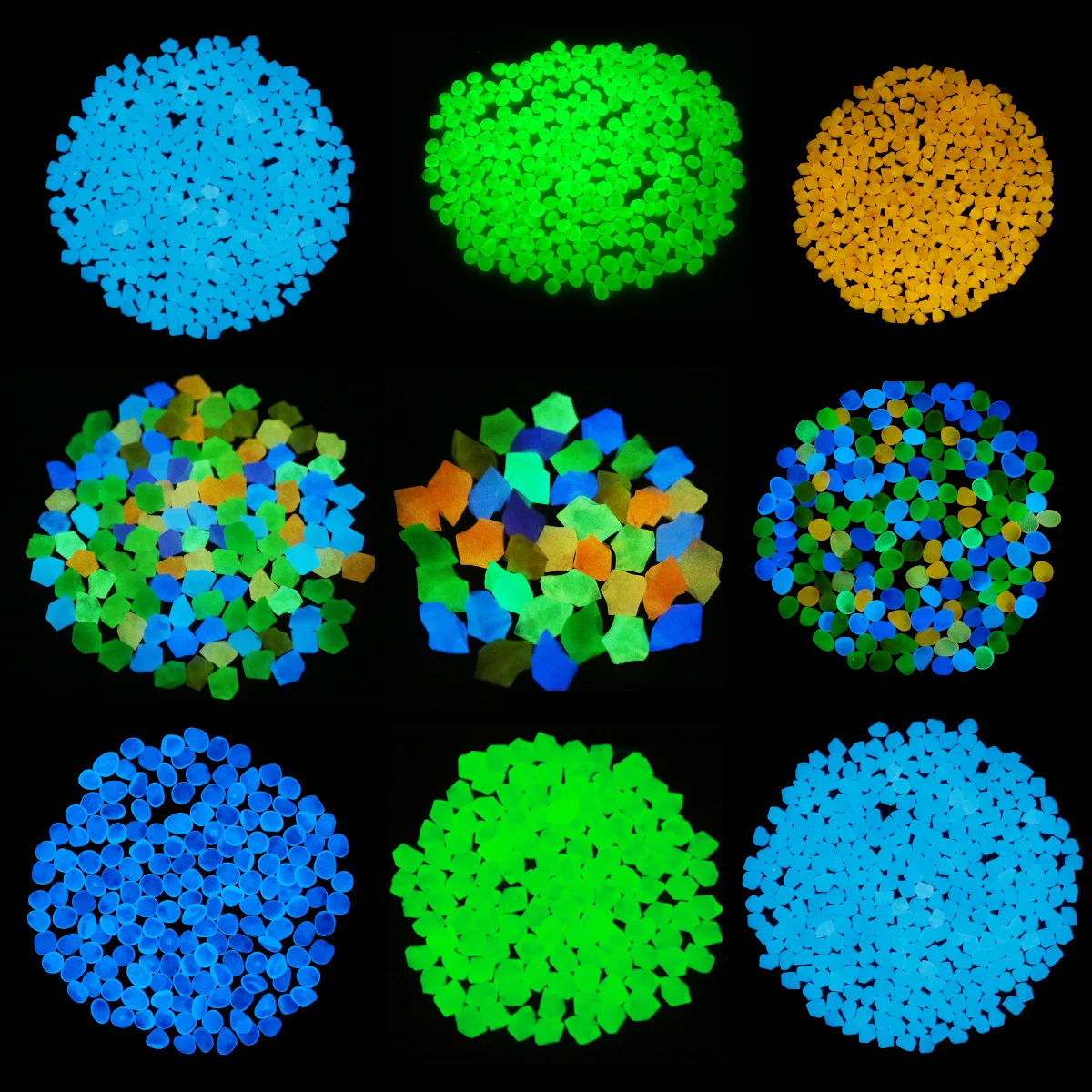 300Pcs Glow Rocks in The Dark  - Aquarium Fish That Glow In The Dark reseña y precio