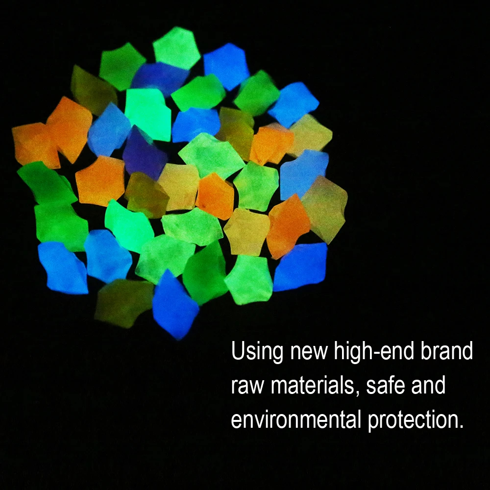 300Pcs Glow Rocks in The Dark  - Aquarium Fish That Glow In The Dark reseña y precio