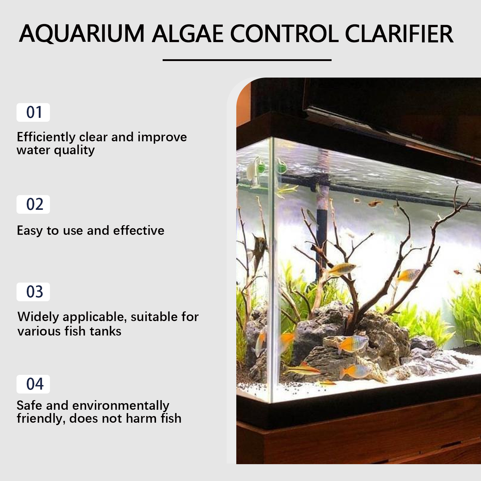 Fish Tank Water Clarifier 100m - Aquarium Fish Quality reseña y precio