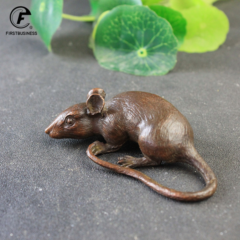 Heavy Brass BIG Rat Mouse Figu - Aquarium Fish Names reseña y precio