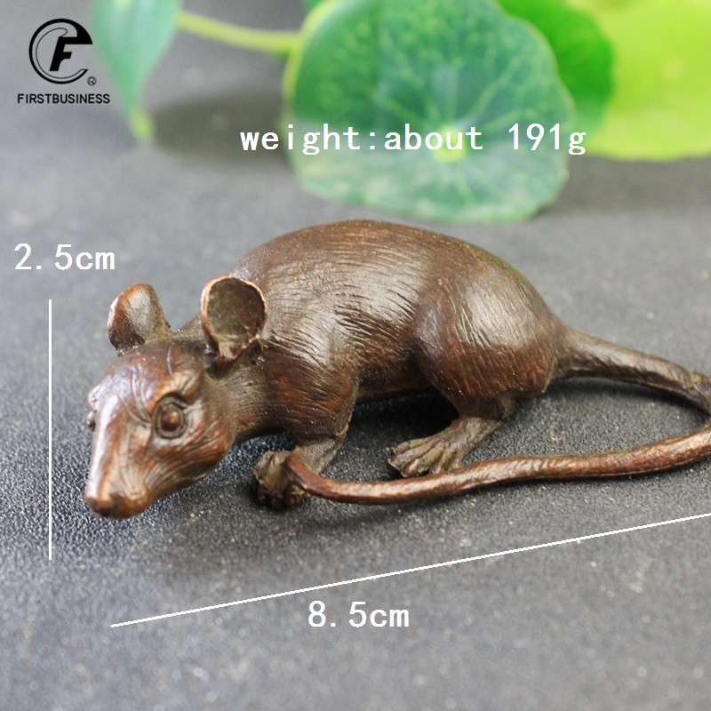 Heavy Brass BIG Rat Mouse Figu - Aquarium Fish Names reseña y precio