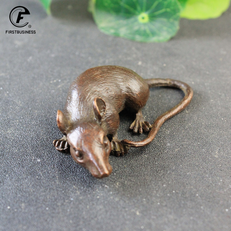 Heavy Brass BIG Rat Mouse Figu - Aquarium Fish Names reseña y precio