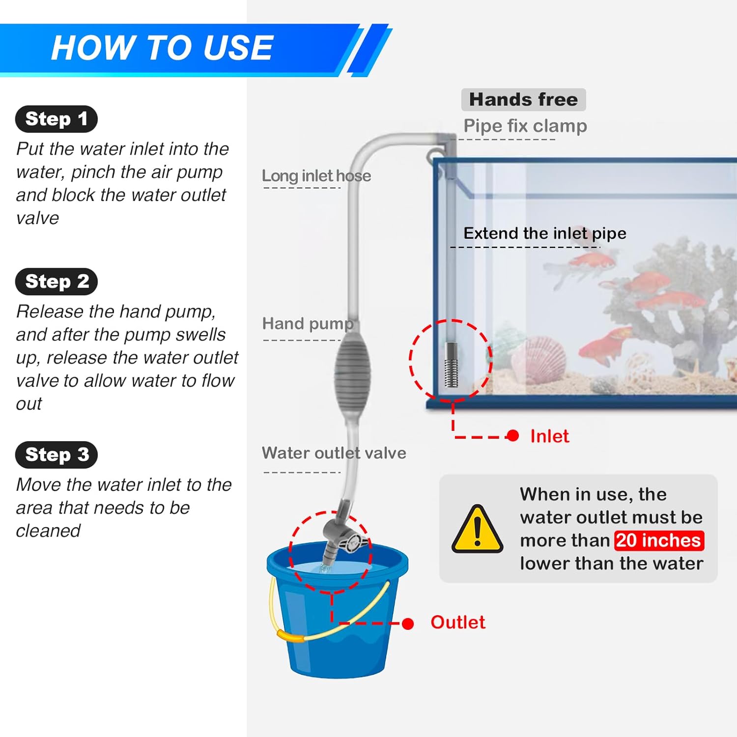 Large Fish Tank Aquarium Sipho - Aquarium Xxl reseña y precio