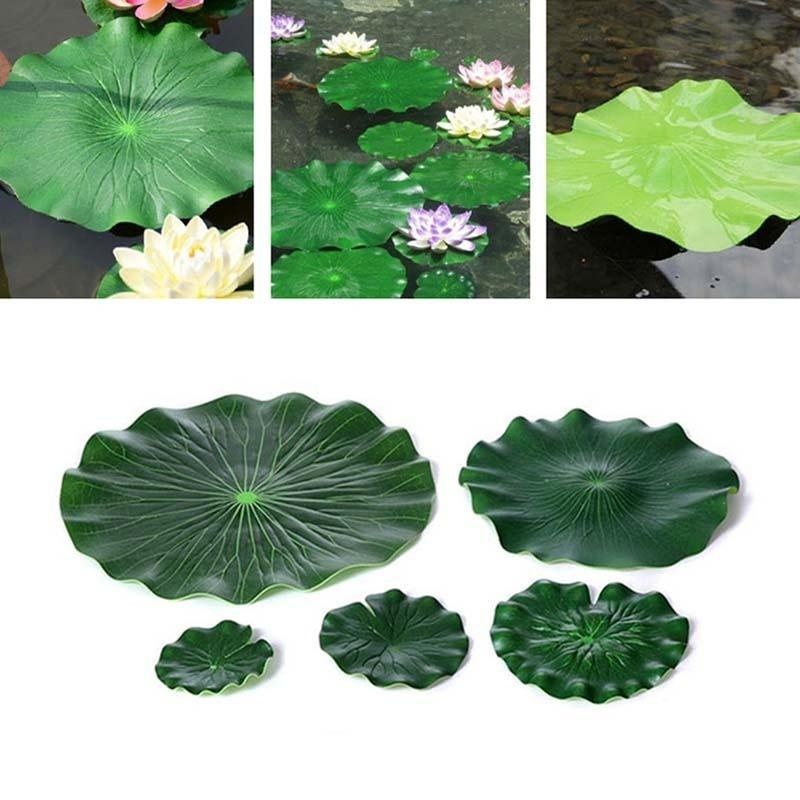 2026 Artificial Water Lily Lot - Aquarium Fish Types reseña y precio