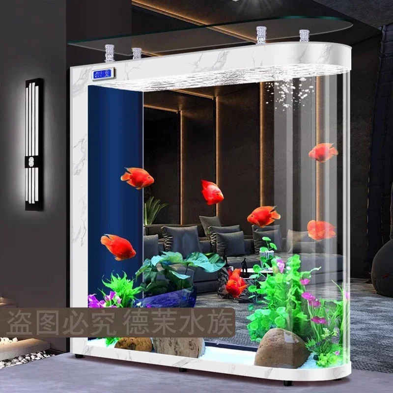 Floor-to-ceiling glass fish ta - Aquarium Xxl reseña y precio