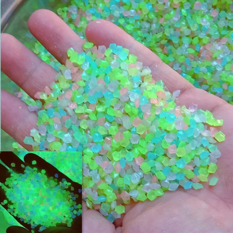 1000pcs 3-5mm Luminous Sand Gl - Aquarium Fish That Glow In The Dark reseña y precio