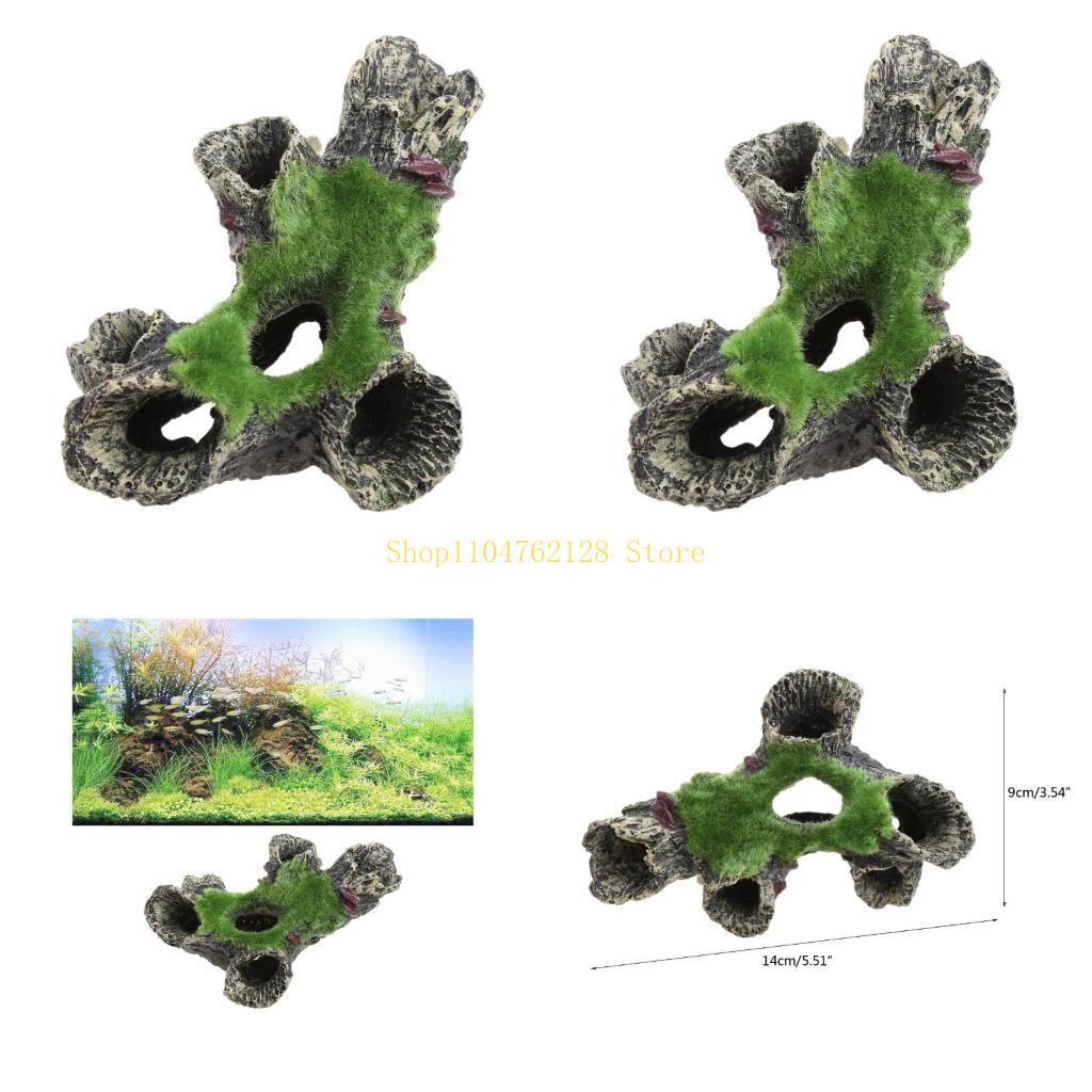 Aquarium Resin Cave Moss Tree  - Aquarium Fish For Sale reseña y precio