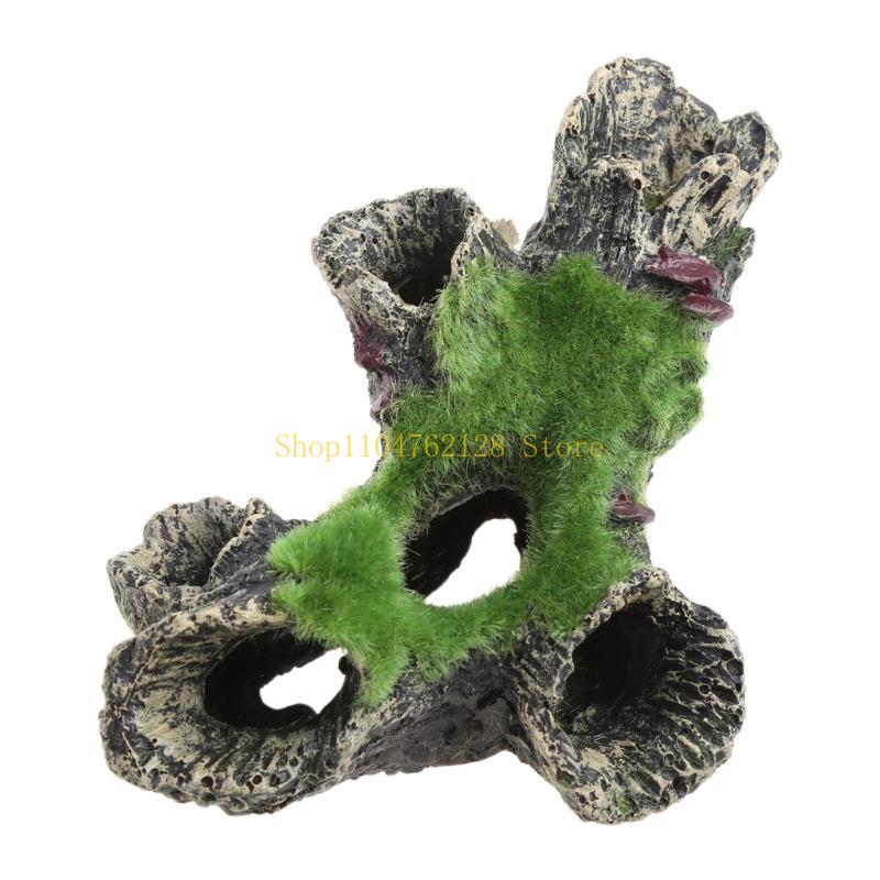 Aquarium Resin Cave Moss Tree  - Aquarium Fish For Sale reseña y precio