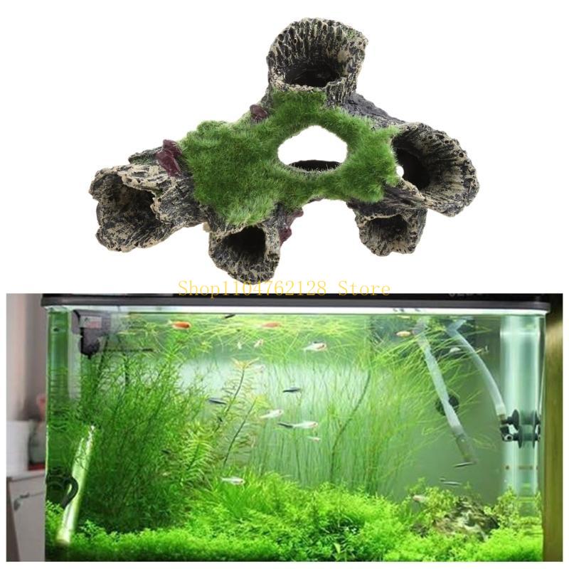 Aquarium Resin Cave Moss Tree  - Aquarium Fish For Sale reseña y precio