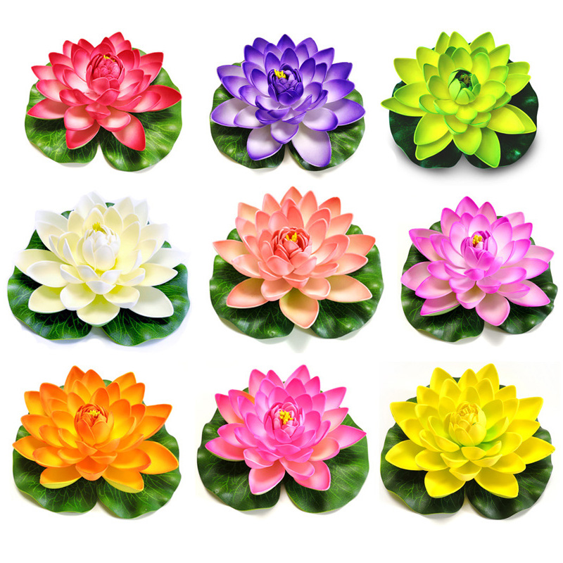 10cm/18cm Artificial Lotus Fak - Aquarium Fish Names reseña y precio