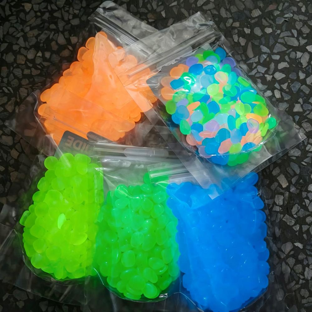 200/1000pcs Luminous Stones Gl - Aquarium Fish That Glow In The Dark reseña y precio