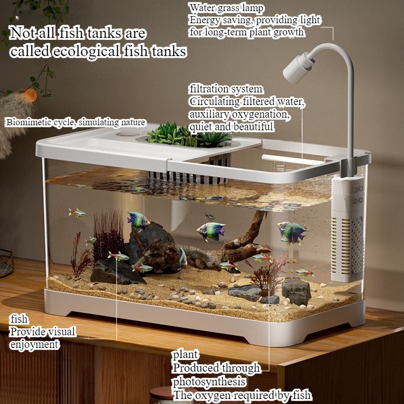 Fish tank household aquarium l - Aquarium Xxl reseña y precio