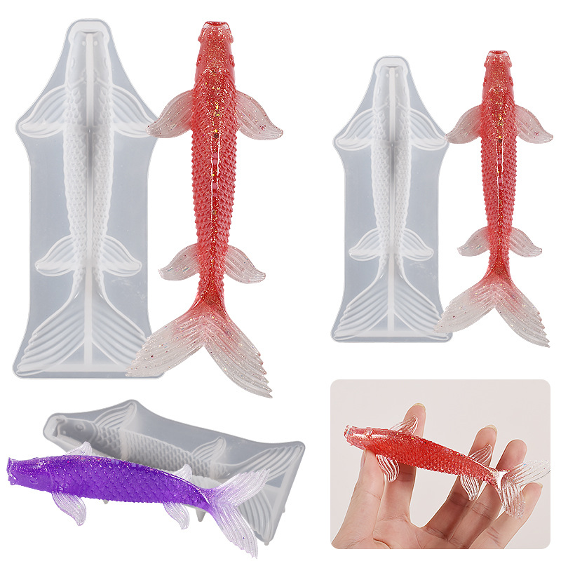 3D Koi Fish Shaped Epoxy Resin - Aquarium Fish Types reseña y precio