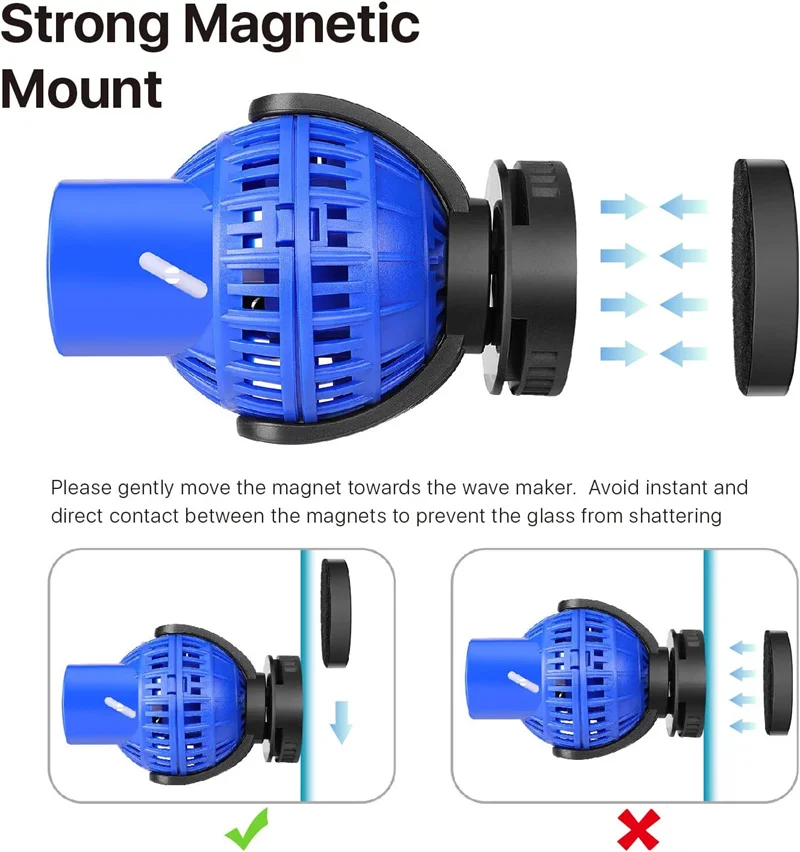 220V 6-26W Aquarium Wave Maker - Aquarium Fish Rate reseña y precio