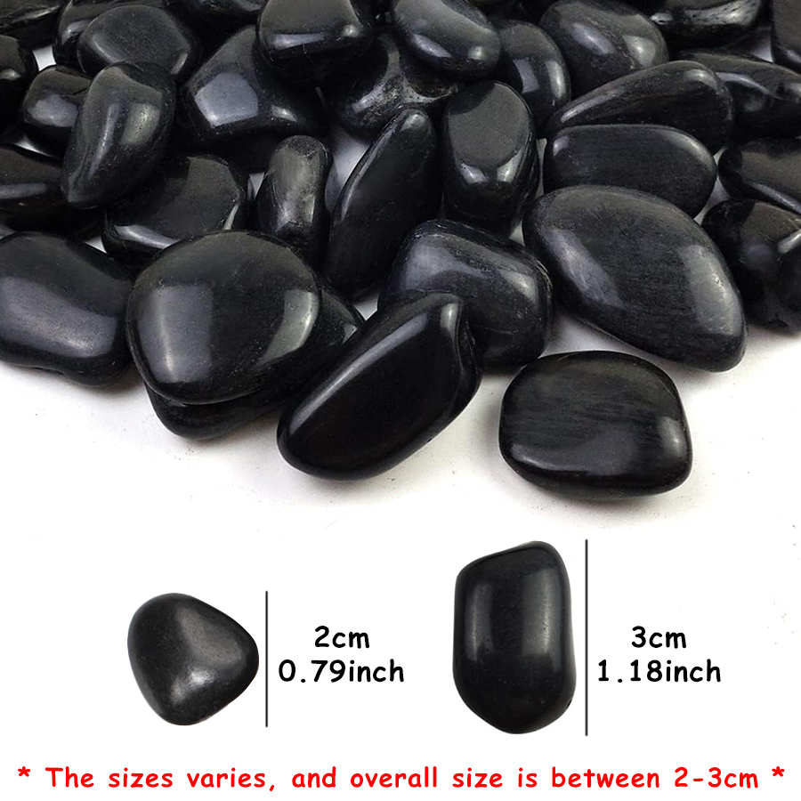 200g Black High Polished Natur - Aquarium Fish Types reseña y precio