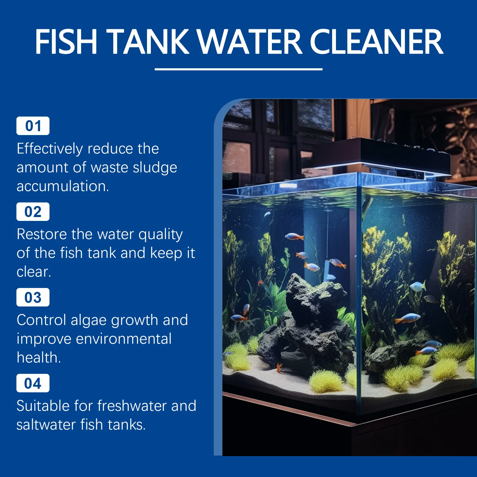Algae Remover for Fish Tanks,  - Aquarium Fish Quality reseña y precio