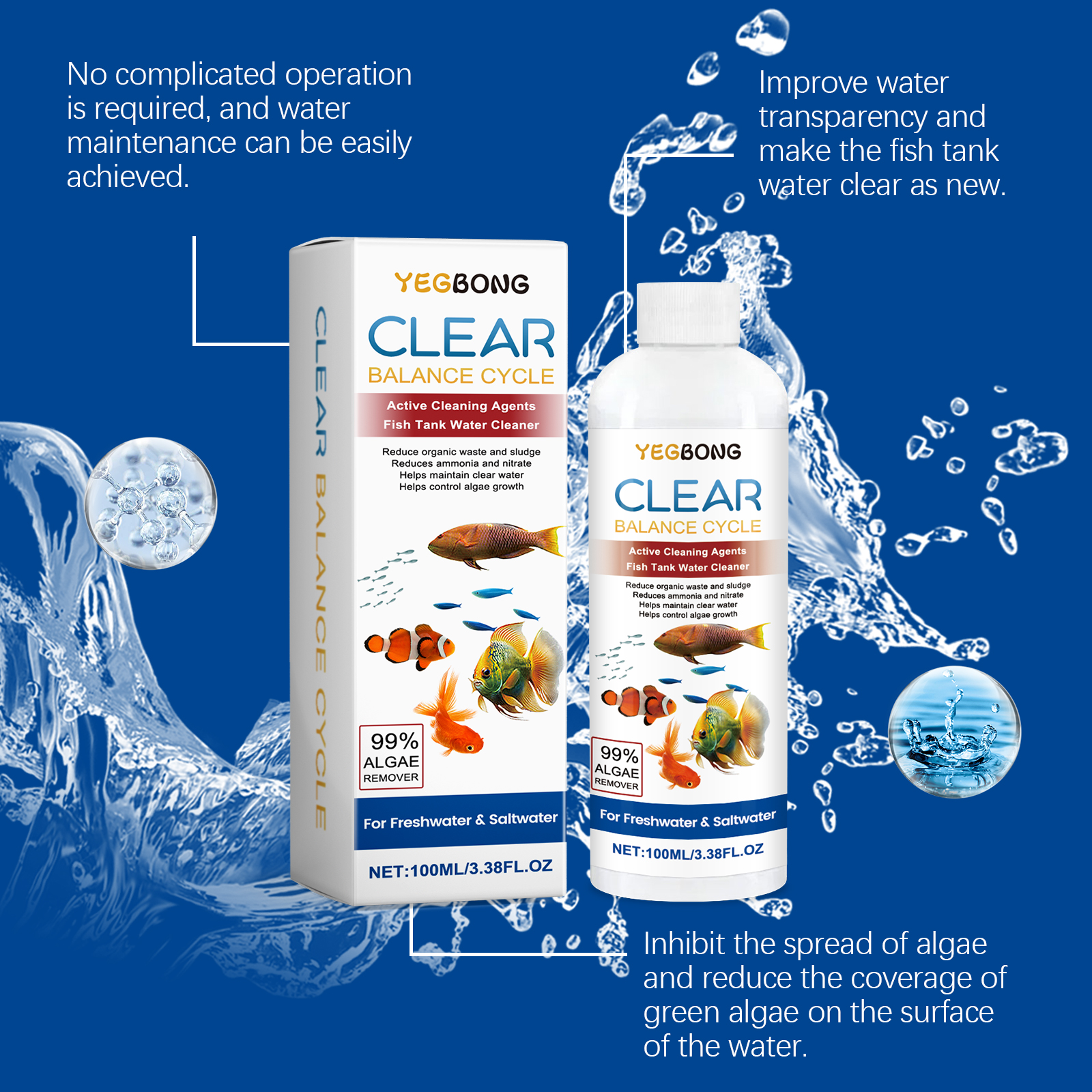 Algae Remover for Fish Tanks,  - Aquarium Fish Quality reseña y precio