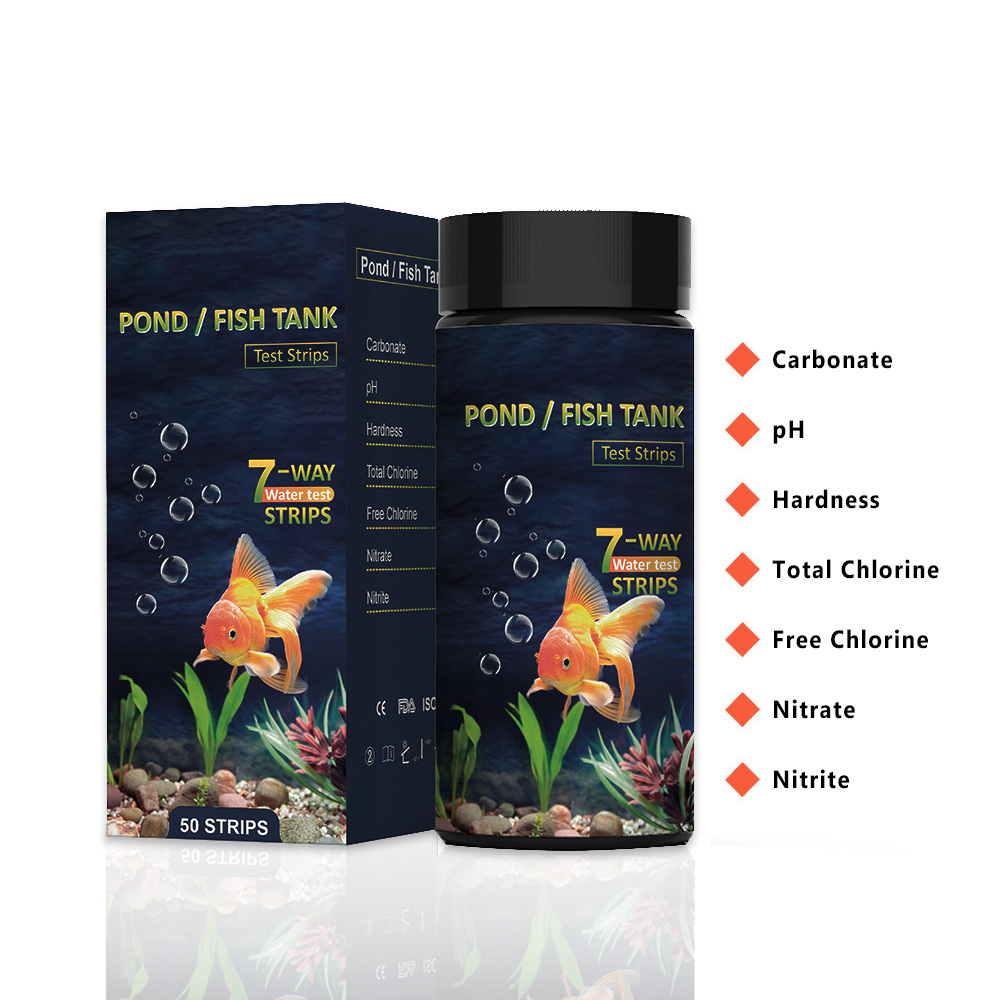 7 in 1 Aquarium Test Strips, 5 - Aquarium Fish Quality reseña y precio