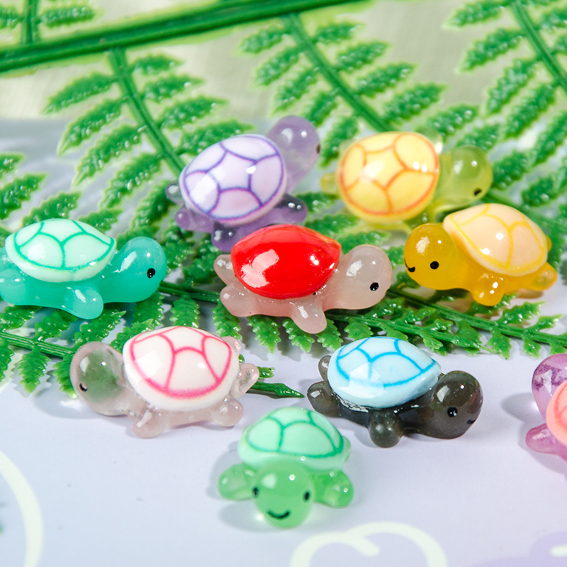10Pcs Mini Luminous Turtle Hom - Aquarium Fish Names reseña y precio