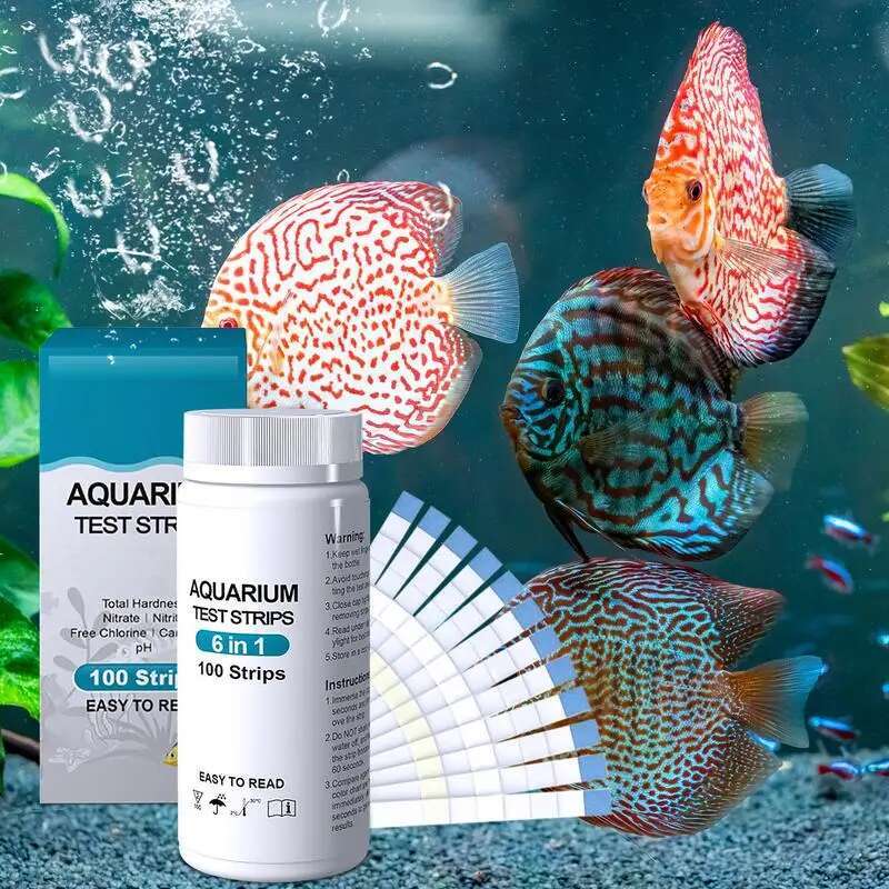 100pcs Nitrite Nitrate Chlorin - Aquarium Fish Quality reseña y precio