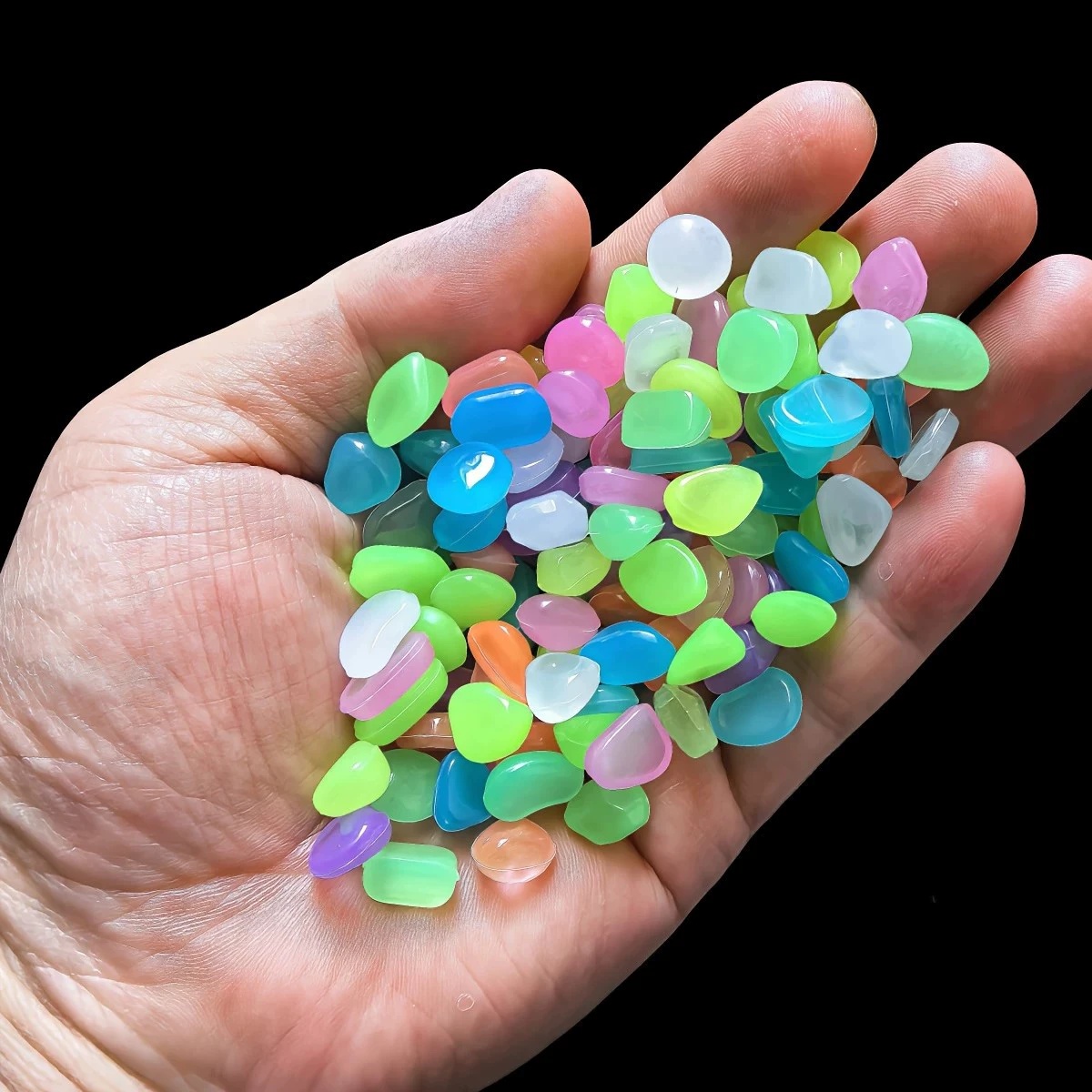 100/200Pcs Luminous Sand Glow  - Aquarium Fish That Glow In The Dark reseña y precio