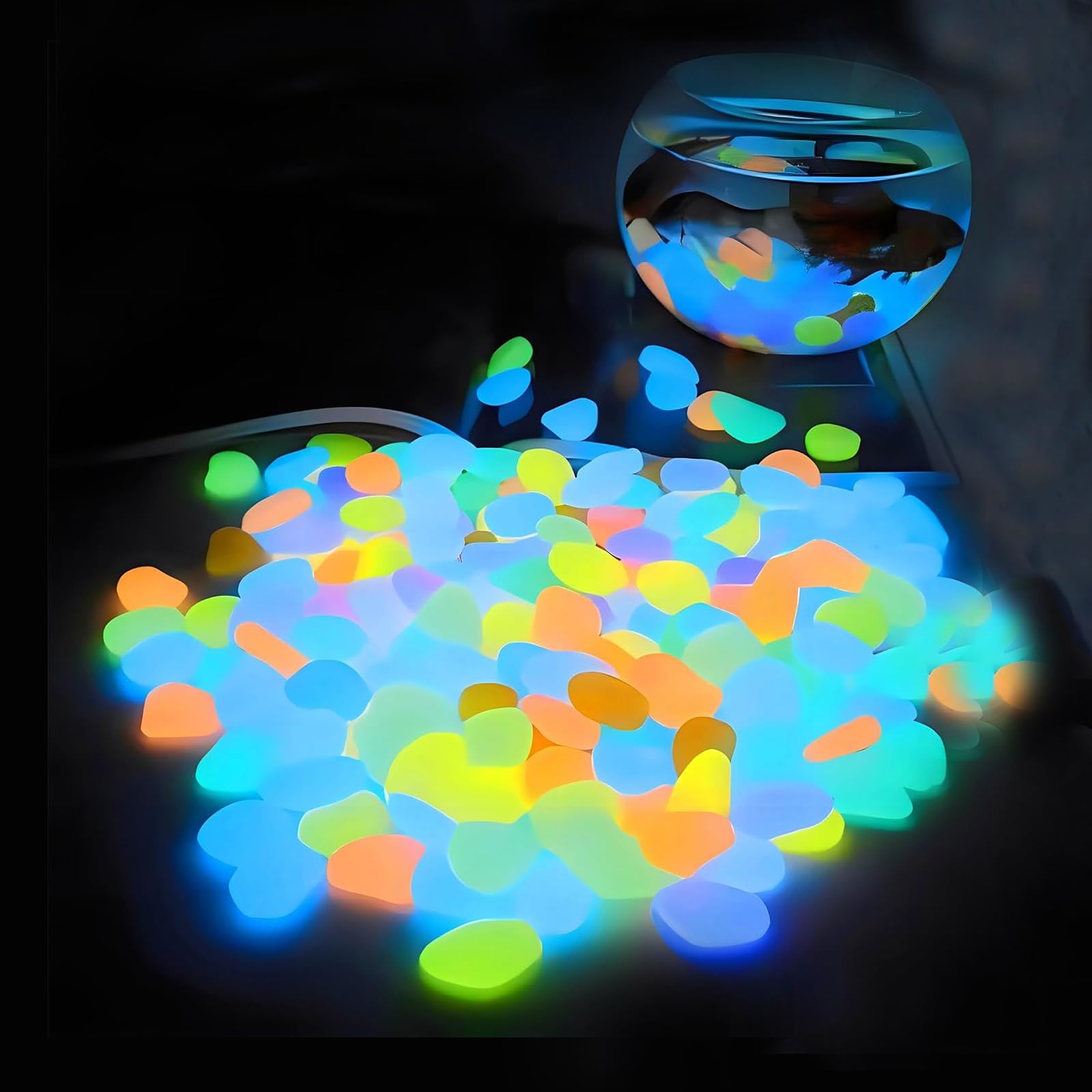 Aquarium Decor Glow In The Dar - Aquarium Fish That Glow In The Dark reseña y precio
